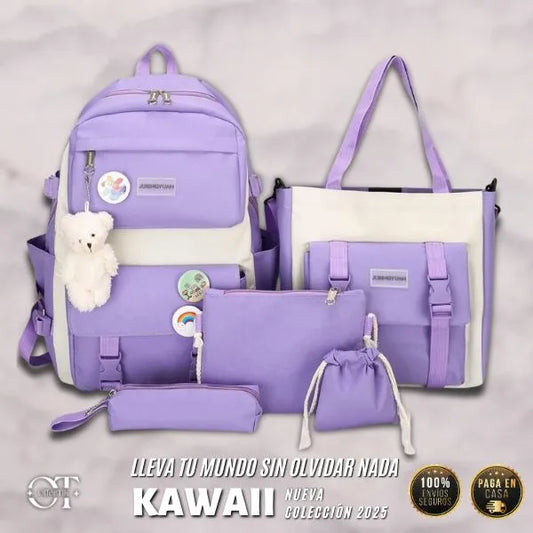 SET 5 PIEZAS KAWAII